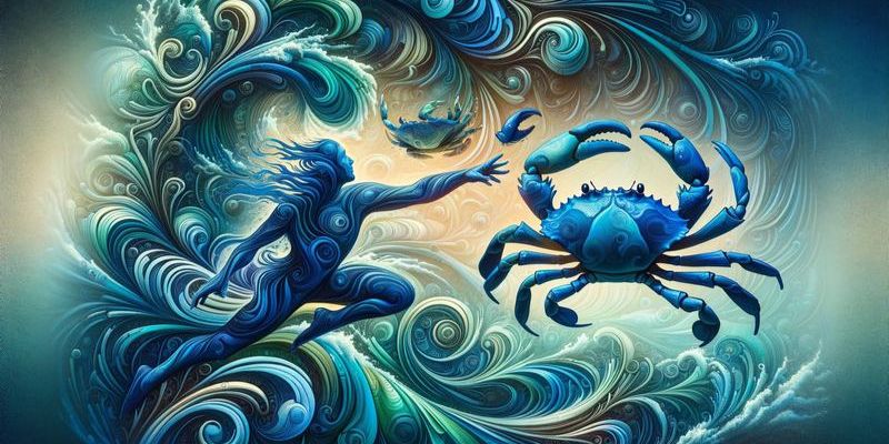 Nhìn thấy con cua đuổi theo mình trong giấc mơ